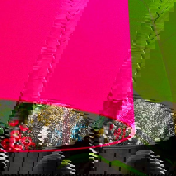 Love Frankie Charcoal Flight of The Cranes Silhouette Lampshades In Pomegranate