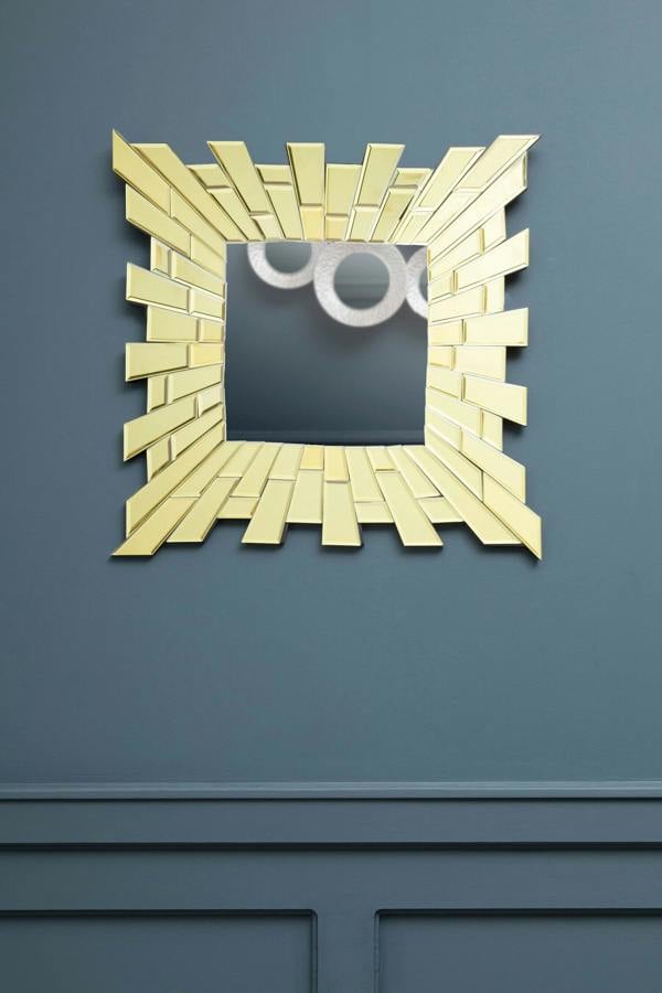 Interiors by Premier Glitzy Small Square Wall Mirror