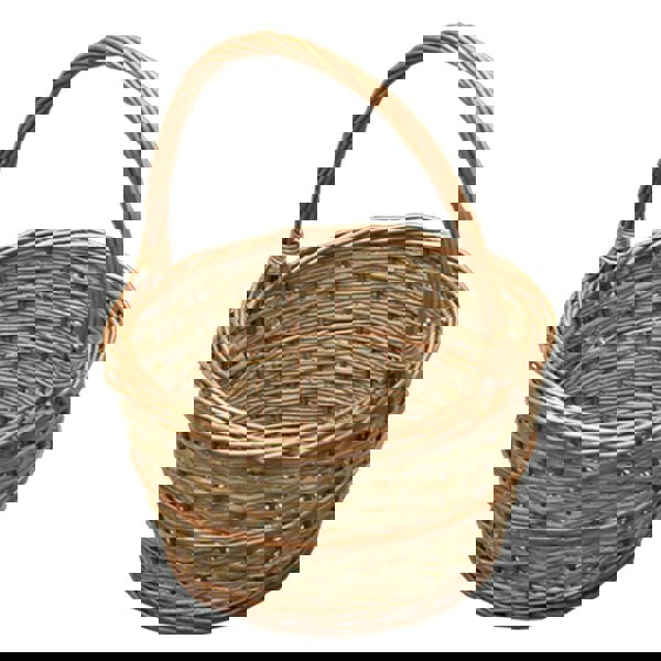 Rustic Apple Shopping Basket