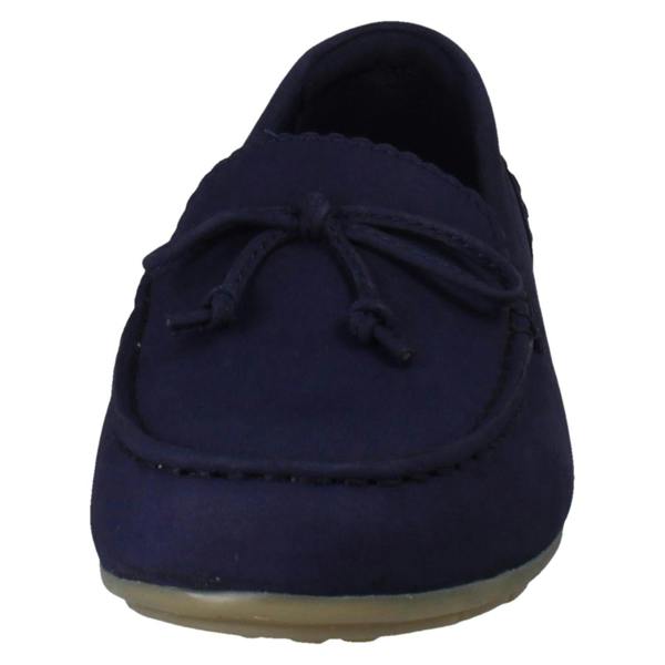 Clarks Ladies Clarks Slip On Moccasins Elliotte Sail