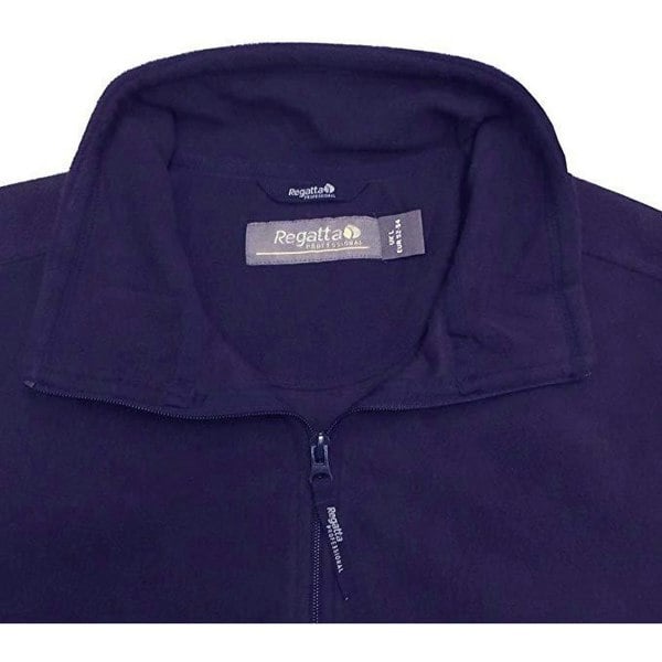 Regatta Mens Plain Micro Fleece Full Zip Jacket (Layer Lite) - Dark Navy