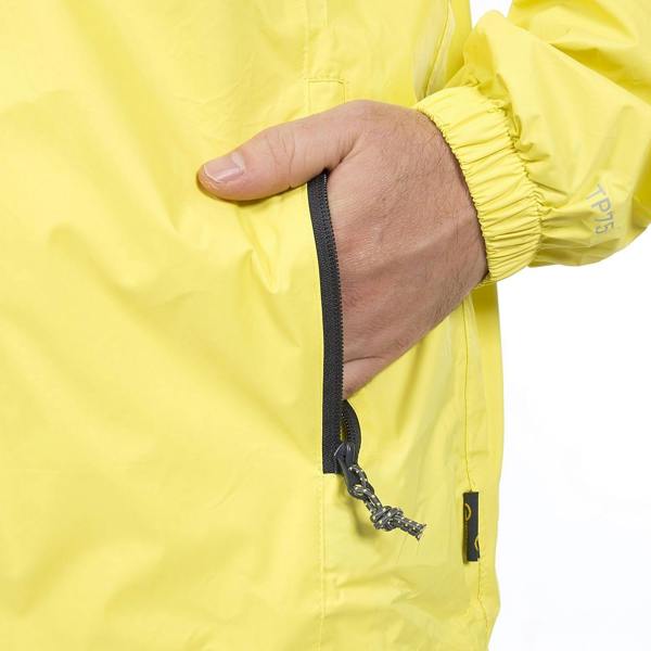 Trespass Unisex Adult Qikpac Waterproof Jacket - Yellow - 
