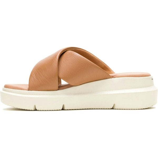 Hush Puppies Uplift Leather Women's Tan Sandals