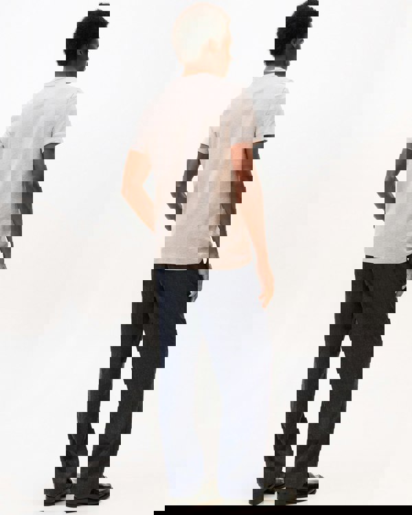 Tommy Hilfiger Tommy Logo Basic Mens T-Shirt - Heathered Pebble