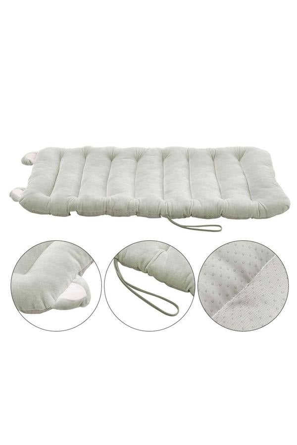 Living and Home 100 x 45cm Computer Chair Cushion with Non-Slip Straps