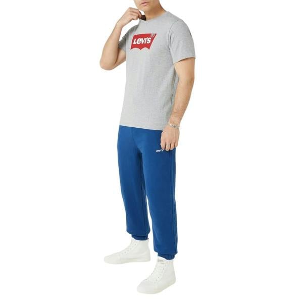 Levis Mens Batwing Logo T-Shirt - Grey/Red - 
