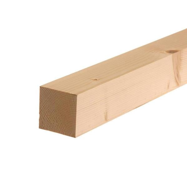 Snowdon Timber Planed Softwood Square Edge Timber (T) 44mm (W) 44mm (L) 1.8m - Pack of 8
