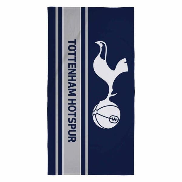 Tottenham Hotspur FC Stripe Towel, Bedroom, Sports, Gift