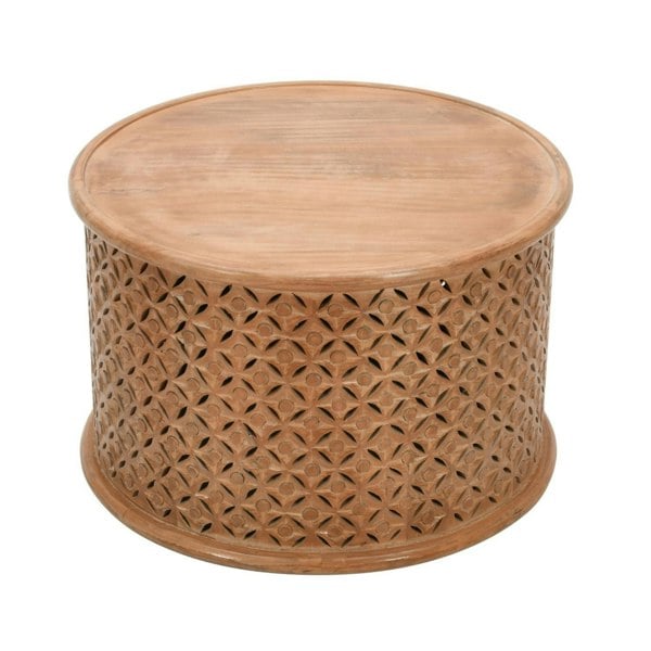 IH Design Viva Mango Wood Round Coffee Table