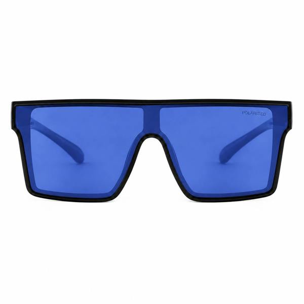 Dirty Dog WEREWOLF - Black Crystal with Blue Mirror Lens