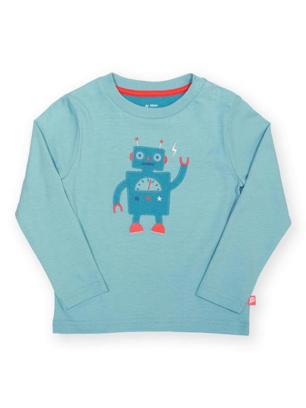 Kite Boys Organic Rob The Bot T-Shirt