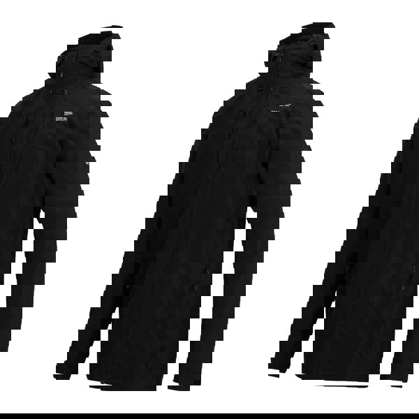 Regatta Mens Calderdale Colour Block Waterproof Jacket - Black - 