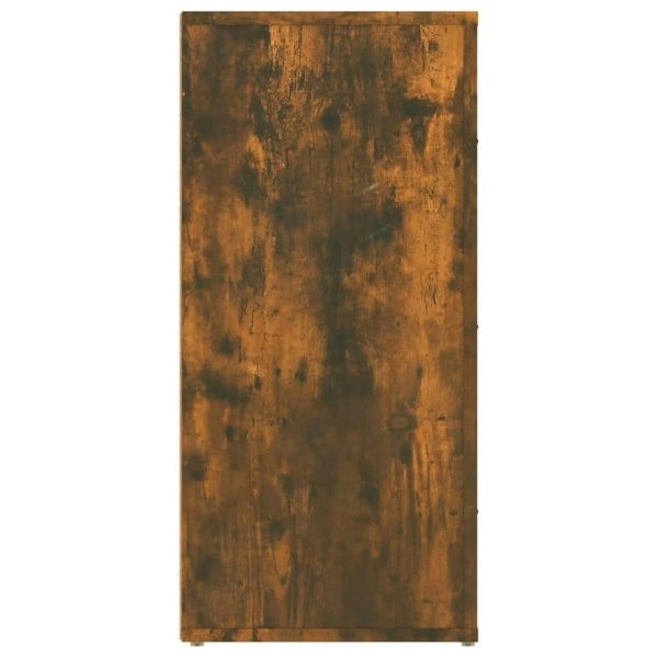 Berkfield Sideboard Smoked Oak 40x33x70 cm Engineered Wood