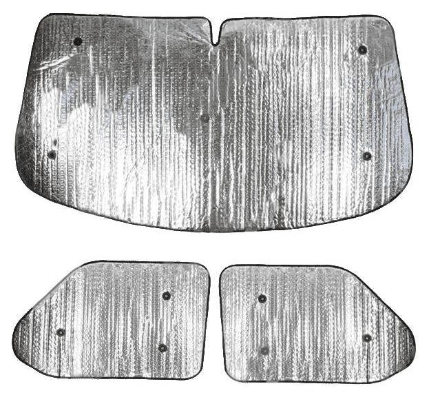 Luxury Thermal Blinds Internal Window Cover 3 Piece Set Fits VW T4 1990 to 2003