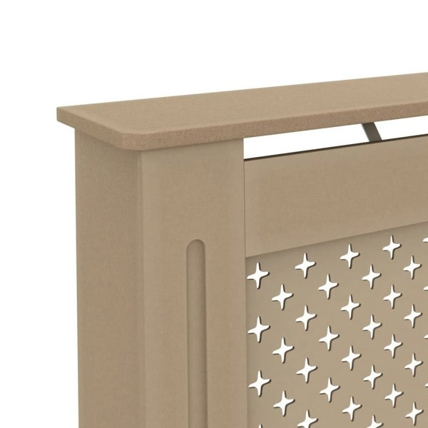 Berkfield Radiator Cover 152x19x81 cm MDF