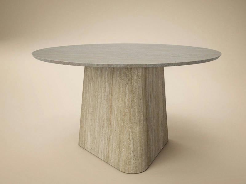 SOLACE+CO Elin Dining Table with 4 Kora Chairs Set