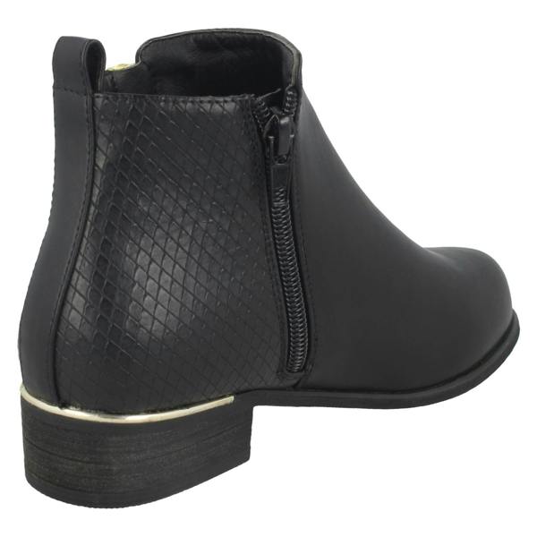 Spot On Girls Spot On Side Zip Ankle Boots H5068