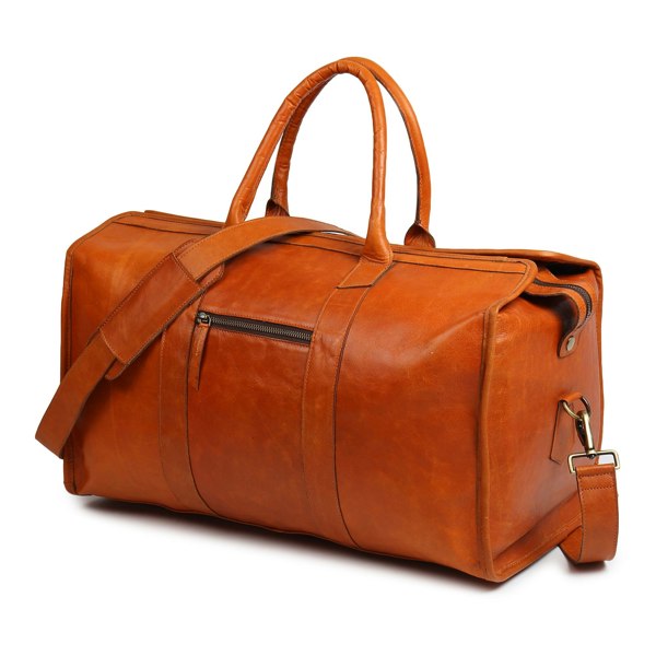 Dötch Club Camba Leather Duffle - Red