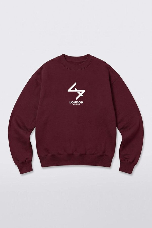London Attitude Relaxed Fit Japanese Inspired Graphic Sweatshirt
