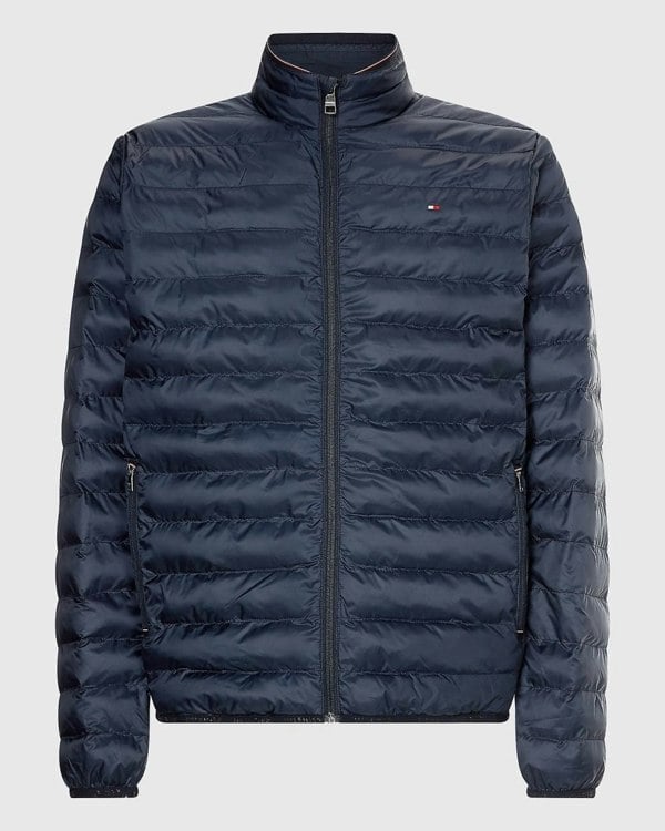 Tommy Hilfiger Core Packable Mens Circular Jacket - Desert Sky
