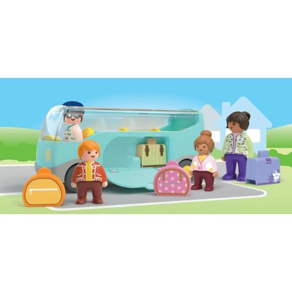 Playmobil JUNIOR: Airport Shuttle Bus - 71682 Playset