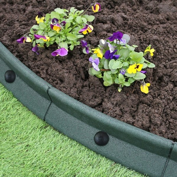 Monstershop Flexible Lawn Edging Green 1.2m x 6