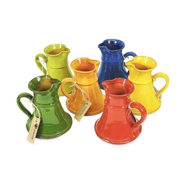 Small Flat Based Jug - Spanish Tapas Tableware - Selena Collection