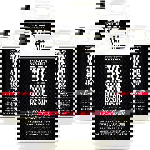 ProKleen Pro-Kleen Tyre Shine Dressing - Wet Look Non-Sling & Solvent Free Formula - Tyre Protector Easy to Use Formula (20 Litres)