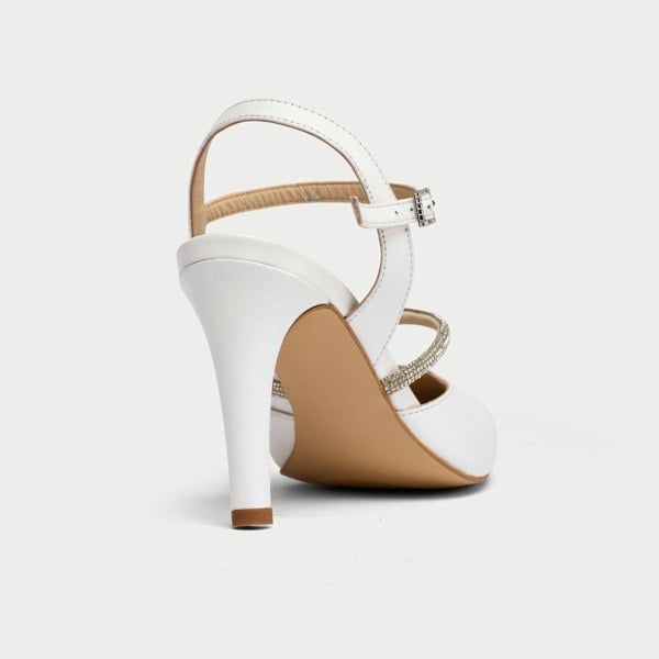 Calla Sienna Shoes  - White Leather