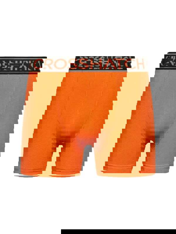 Crosshatch Highlighter Boxers 3pk Blue/Orange