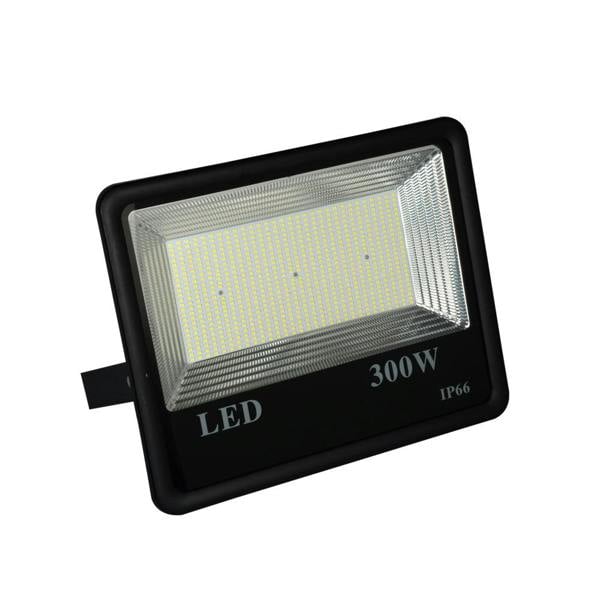 ENER-J 300W Outdoor LED Floodlight, 1500W Halogen Equivalent, IP66 Waterproof, 30,000 Lumens, 6000K Super Bright Security Light for Garage & Garden