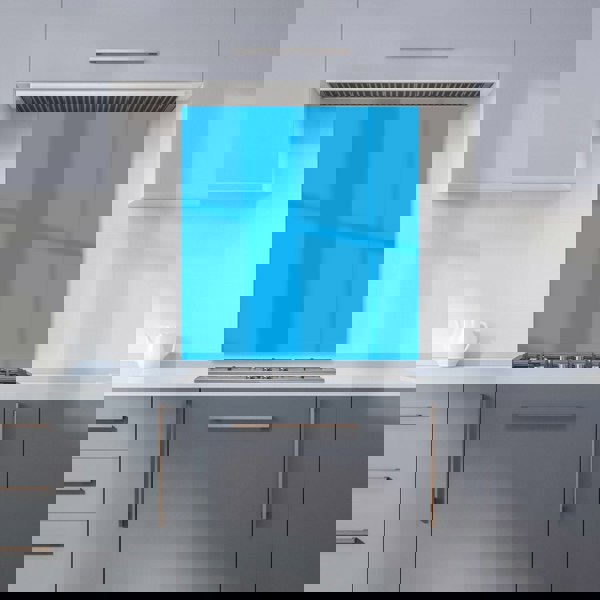 Warren Reed - Designer Electric Blue Kitchen Splashback