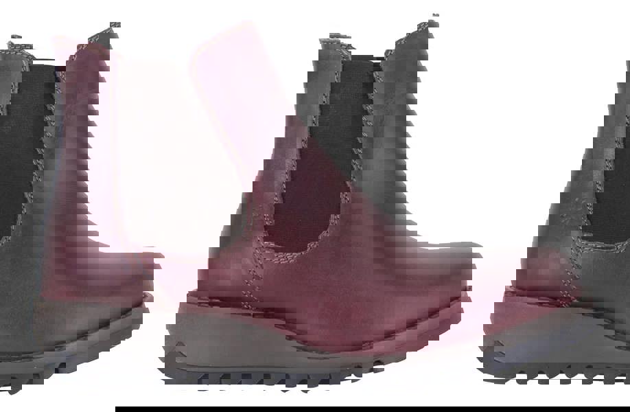 Fly London Salv Womens Wedged Heeled Chelsea Leather Ankle Boots