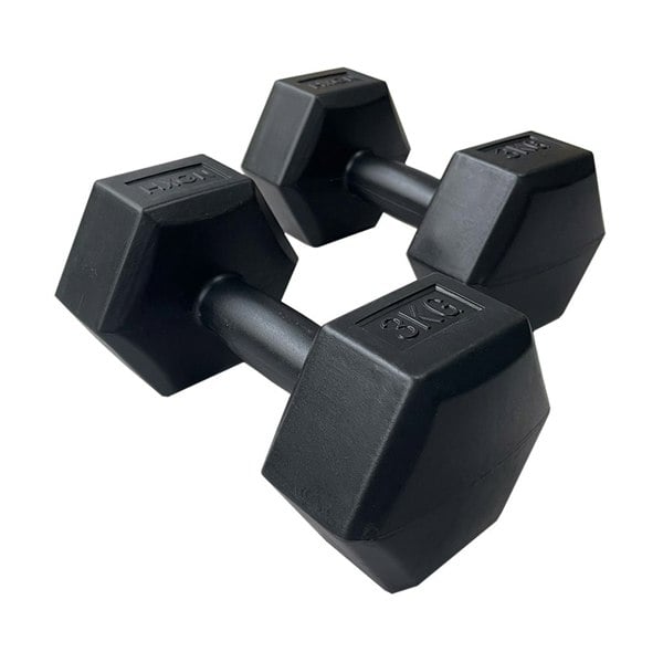HXGN 12kg Hex Dumbbell Set