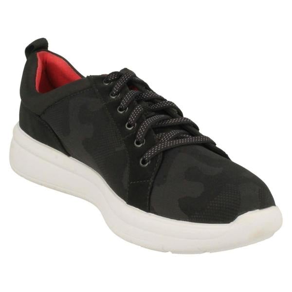 Clarks Ladies CloudSteppers By Clarks Lightweight Trainers Ezera Lace