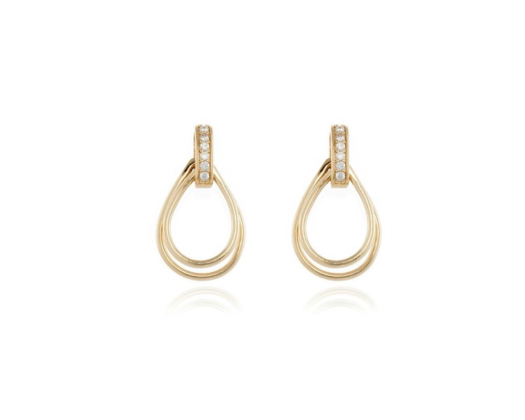 Cachet London Qiao Gold Earrings