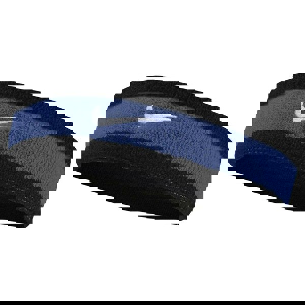Nike Swoosh Stretch Headband - Black/Blue/White