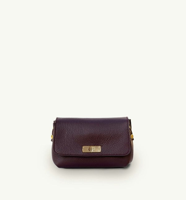 Apatchy London The Maisie Leather Bag - Port