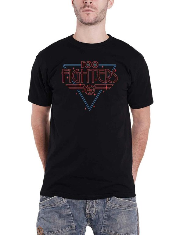 Foo Fighters Disco Outline T Shirt