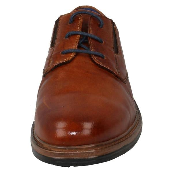 Bugatti Mens Bugatti Lace Up Smart Casual Shoes 313-A8Z01-4000