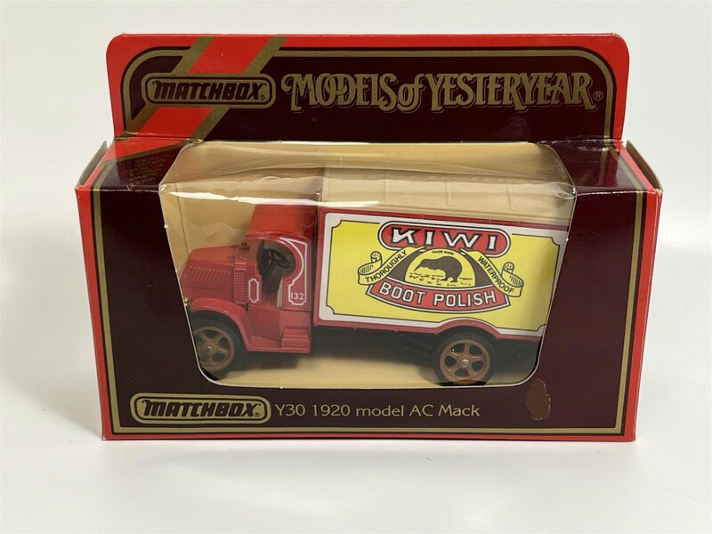 MCSlots Model AC Mack 1920 Kiwi Boot Polish Models of Yesteryear Matchbox Y30D S6