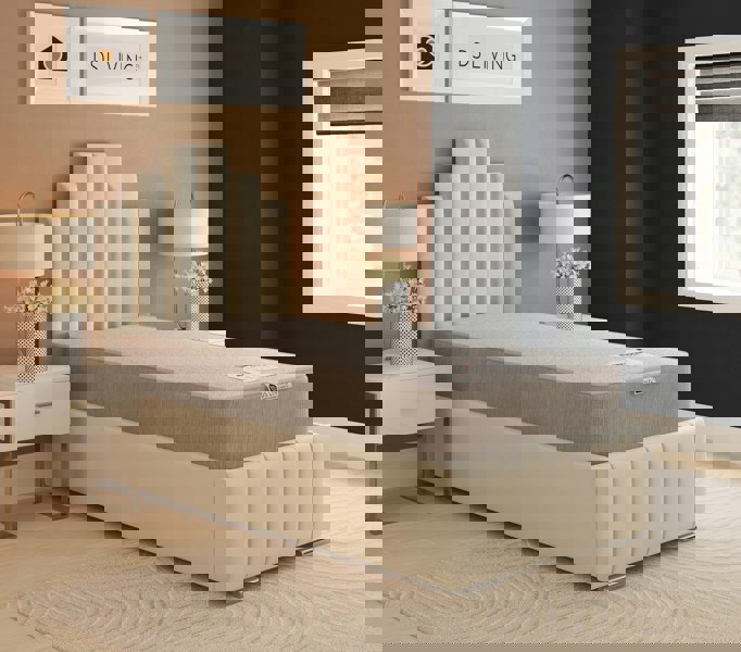 DS Living Harmony 13.5 Bonnell Spring Mattress with Comfort Layers- 6ft - Super King - Aurora by DS Living