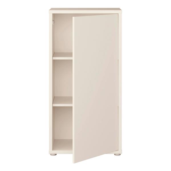 Furniture To Go Alice Springs 1 Door Cupboard with Push-to-Open Door in Sand