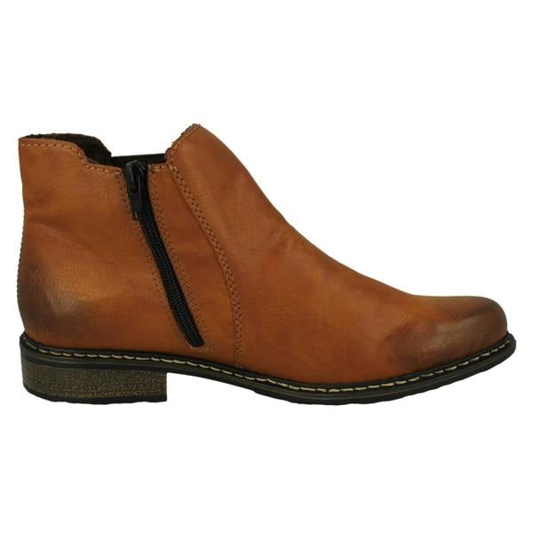 Rieker Ladies Rieker Casual Heeled Ankle Boots Z4994