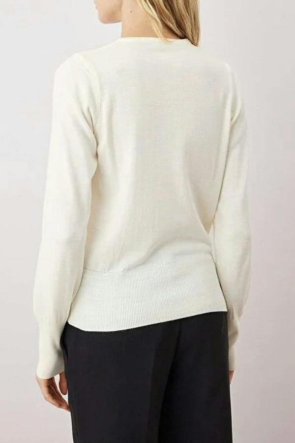 WOVCOR Wrap Knit Sweater
