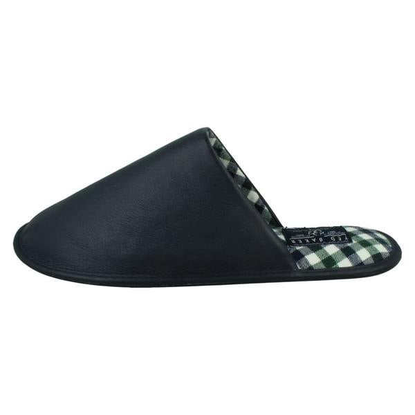 Ted Baker Mens Ted Baker Leather Mule Padded Slippers 'Ardin'