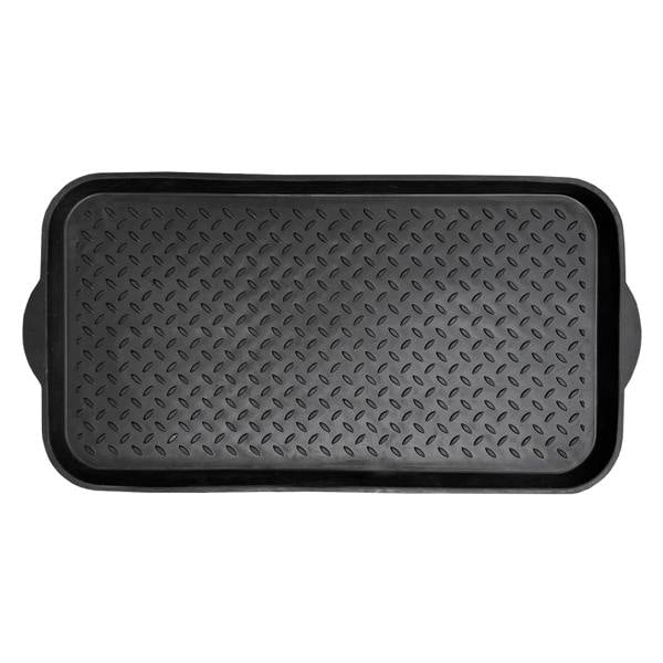 Nicoman Shoes, Boots & Wellies Tray - Plain Black - Soft Rubber