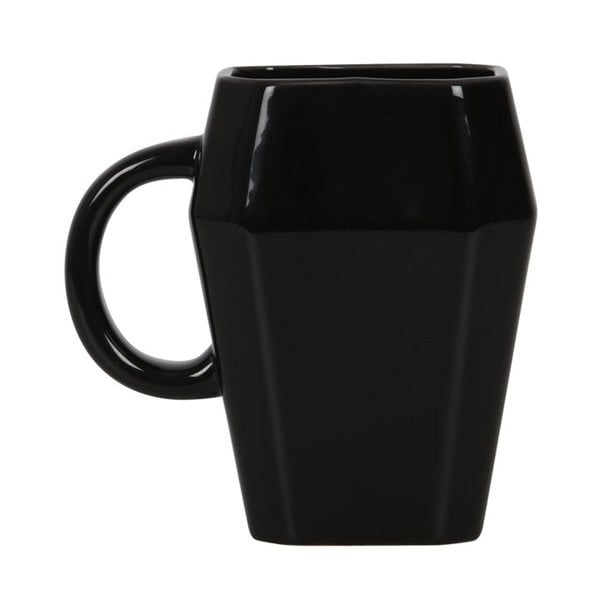 Serano Death Before Decaf Coffin Mug