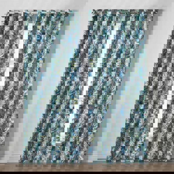 Luxury Living Mala Room Darkening Ring Top Curtains