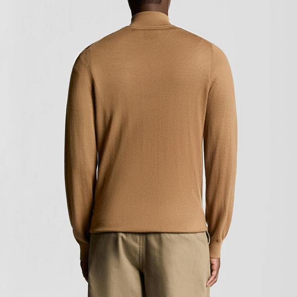 Lyle & Scott Tonal Merino Quarter Zip Jumper